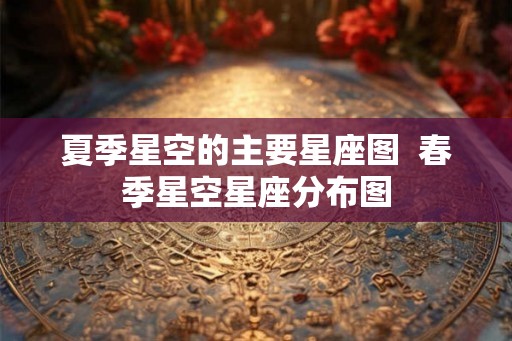夏季星空的主要星座图  春季星空星座分布图