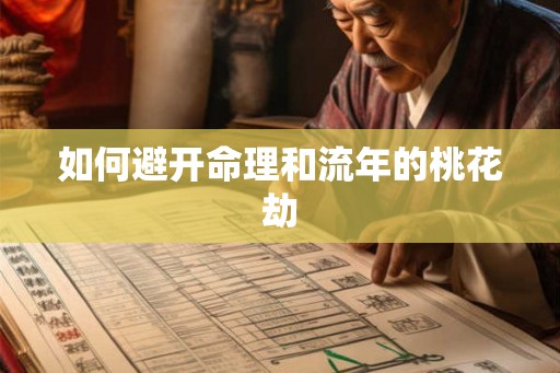 如何避开命理和流年的桃花劫