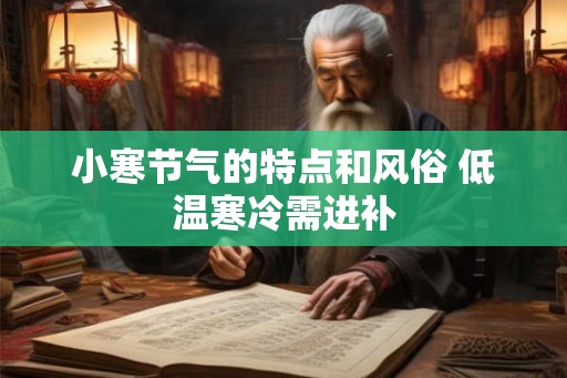 小寒节气的特点和风俗 低温寒冷需进补