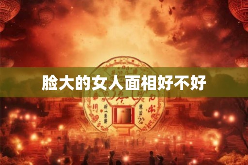 脸大的女人面相好不好