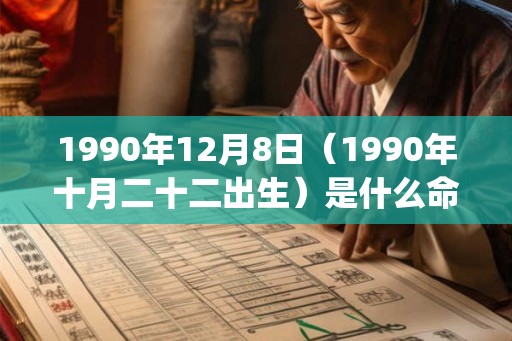 1990年12月8日（1990年十月二十二出生）是什么命_命运如何