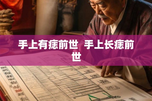 手上有痣前世  手上长痣前世