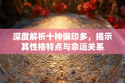 深度解析十神偏印多，揭示其性格特点与命运关系