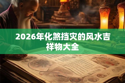 2026年化煞挡灾的风水吉祥物大全 2026年化煞挡灾的风水吉祥物大全