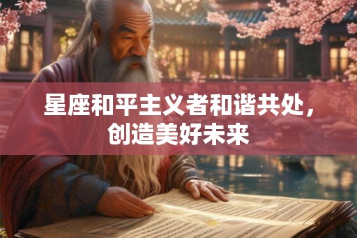 星座和平主义者和谐共处，创造美好未来