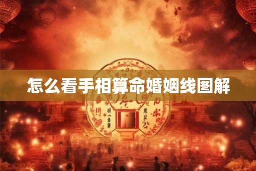 怎么看手相算命婚姻线图解 怎么看手相算命婚姻线图解