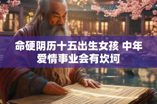命硬阴历十五出生女孩 中年爱情事业会有坎坷 命硬阴历十五出生女孩 中年爱情事业会有坎坷