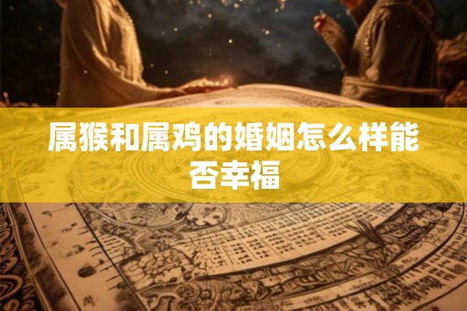属猴和属鸡的婚姻怎么样能否幸福