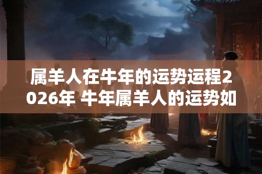 属羊人在牛年的运势运程2026年 牛年属羊人的运势如何