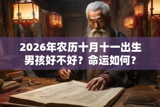 2026年农历十月十一出生男孩好不好?命运如何? 2026年农历十月十一出生男孩好不好?命运如何?