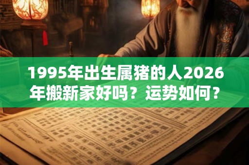 1995年出生属猪的人2026年搬新家好吗?运势如何? 1995年出生属猪的人2026年搬新家好吗?运势如何?