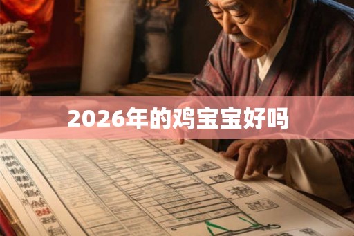 2026年的鸡宝宝好吗