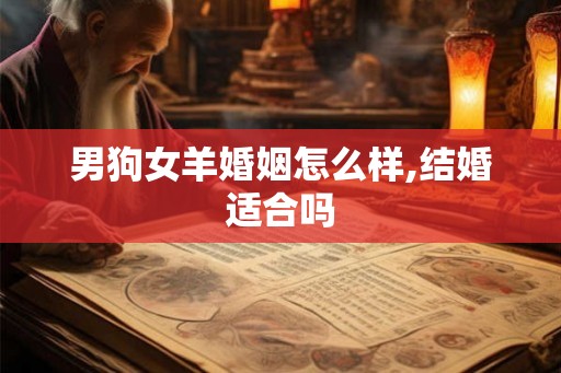 男狗女羊婚姻怎么样,结婚适合吗