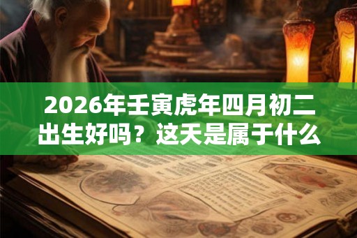 2026年壬寅虎年四月初二出生好吗？这天是属于什么星座？