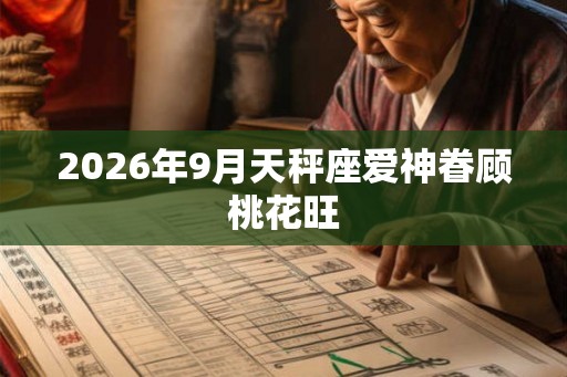 2026年9月天秤座爱神眷顾桃花旺