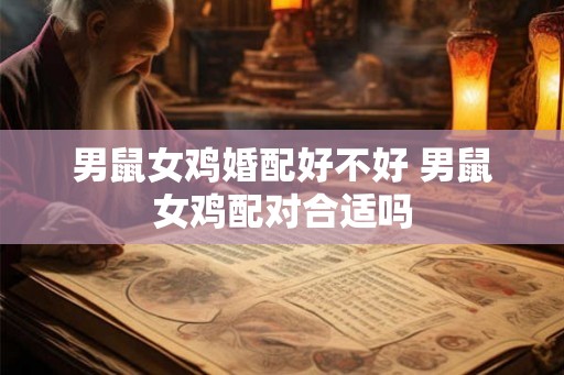 男鼠女鸡婚配好不好 男鼠女鸡配对合适吗