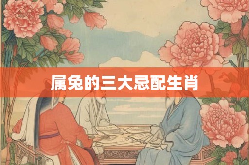 属兔的三大忌配生肖