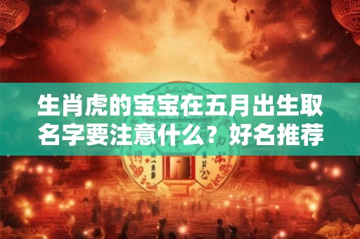 生肖虎的宝宝在五月出生取名字要注意什么？好名推荐参考！