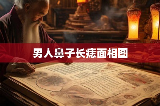 男人鼻子长痣面相图