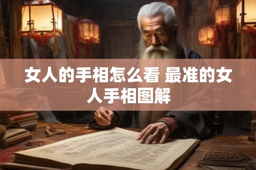 女人的手相怎么看 最准的女人手相图解