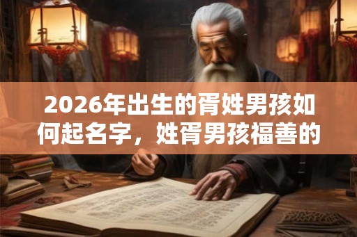 2026年出生的胥姓男孩如何起名字，姓胥男孩福善的名字