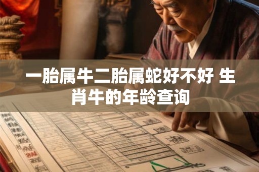 一胎属牛二胎属蛇好不好 生肖牛的年龄查询 一胎属牛二胎属蛇好不好 生肖牛的年龄查询