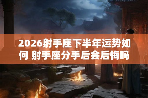 2026射手座下半年运势如何 射手座分手后会后悔吗 2026射手座下半年运势如何 射手座分手后会后悔吗