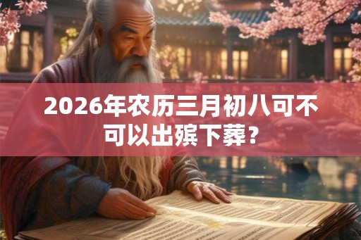 2026年农历三月初八可不可以出殡下葬? 2026年农历三月初八可不可以出殡下葬?