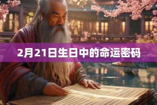 2月21日生日中的命运密码
