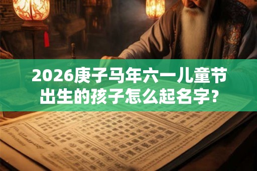 2026庚子马年六一儿童节出生的孩子怎么起名字？