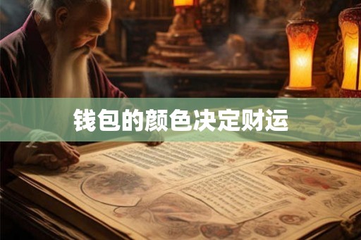 钱包的颜色决定财运