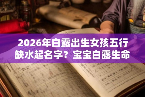 2026年白露出生女孩五行缺水起名字？宝宝白露生命好吗？