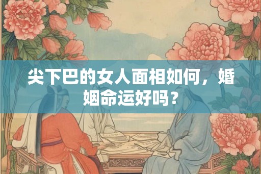 尖下巴的女人面相如何,婚姻命运好吗? 尖下巴的女人面相如何,婚姻命运好吗?
