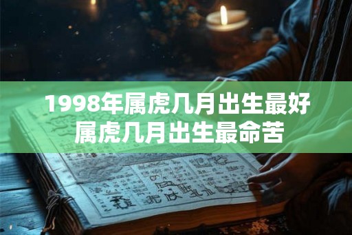 1998年属虎几月出生最好 属虎几月出生最命苦