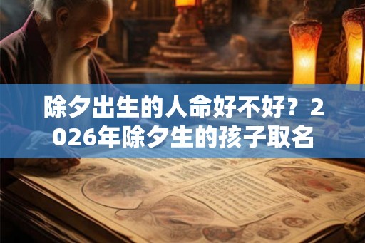 除夕出生的人命好不好？2026年除夕生的孩子取名