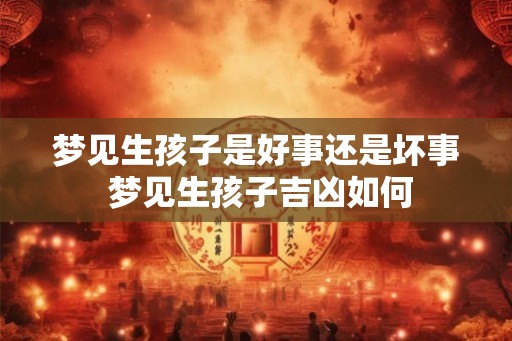 梦见生孩子是好事还是坏事 梦见生孩子吉凶如何