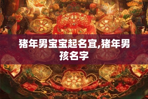 猪年男宝宝起名宜,猪年男孩名字