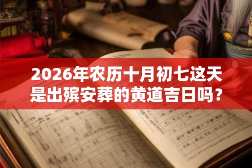 2026年农历十月初七这天是出殡安葬的黄道吉日吗？