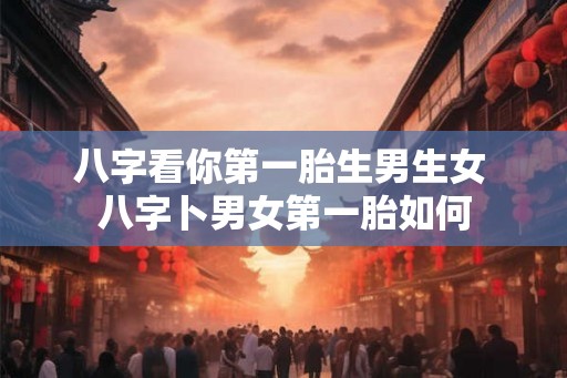 八字看你第一胎生男生女 八字卜男女第一胎如何