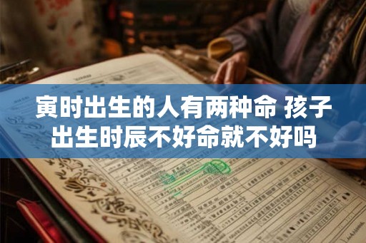 寅时出生的人有两种命 孩子出生时辰不好命就不好吗