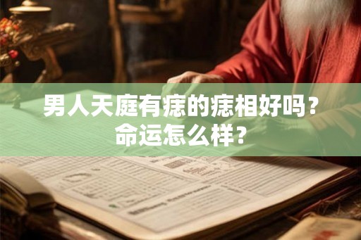 男人天庭有痣的痣相好吗?命运怎么样? 男人天庭有痣的痣相好吗?命运怎么样?