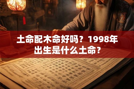土命配木命好吗？1998年出生是什么土命？