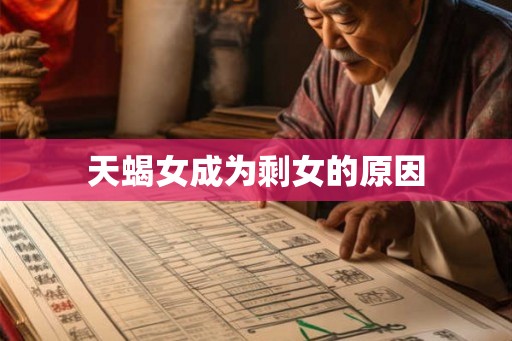 天蝎女成为剩女的原因