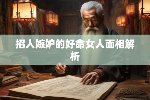 招人嫉妒的好命女人面相解析