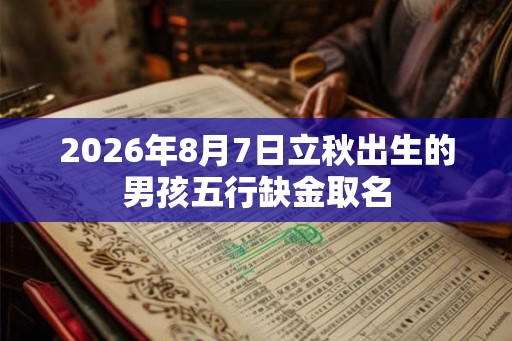 2026年8月7日立秋出生的男孩五行缺金取名 2026年8月7日立秋出生的男孩五行缺金取名