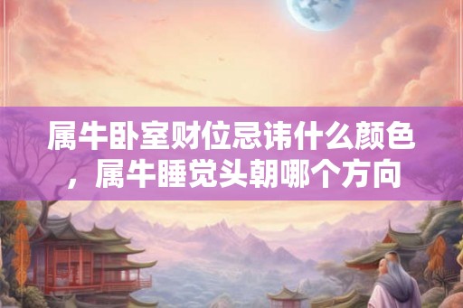 属牛卧室财位忌讳什么颜色,属牛睡觉头朝哪个方向 属牛卧室财位忌讳什么颜色,属牛睡觉头朝哪个方向