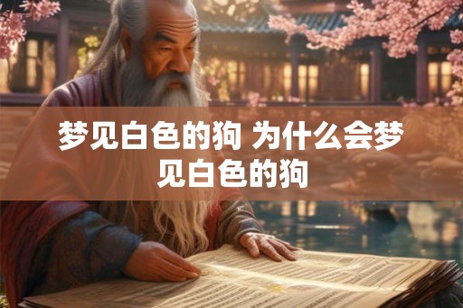 梦见白色的狗 为什么会梦见白色的狗