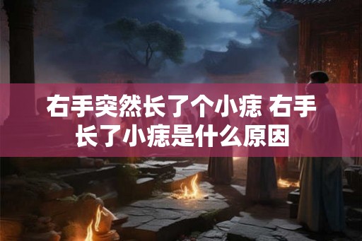 右手突然长了个小痣 右手长了小痣是什么原因