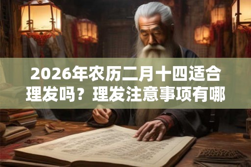 2026年农历二月十四适合理发吗？理发注意事项有哪些？