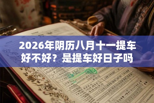 2026年阴历八月十一提车好不好？是提车好日子吗